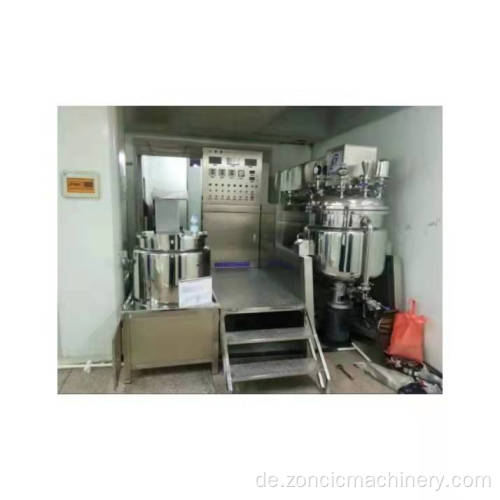 Hochwertige kosmetische Maschinenproduktionslinie / kosmetischer Creme-Mischer / Vakuum-homogene Emulgiermaschine